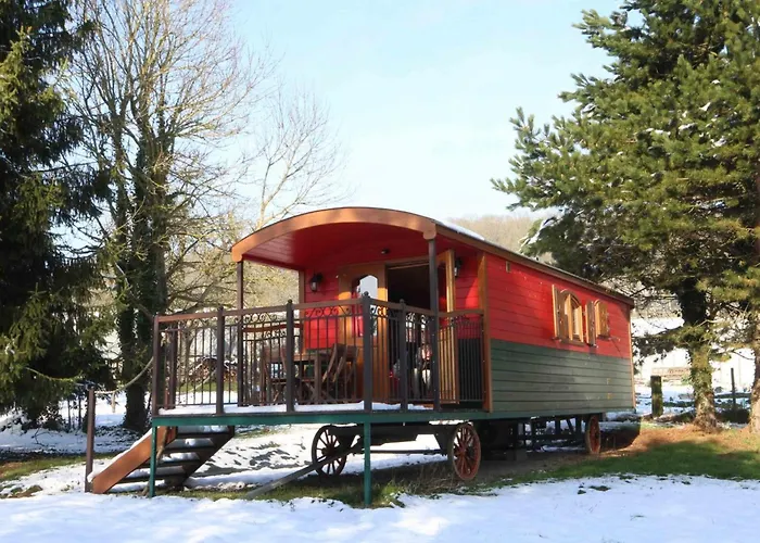 Casa de Férias Roulotte Spacieuse Au Coeur D'ecouves - Animaux Acceptes - Fr-1-497-130 Ecouves